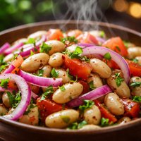 Tuscan Bean and Onion Salad