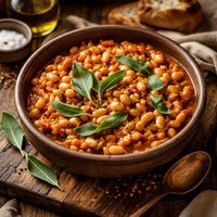 Tuscan Beans with Sage