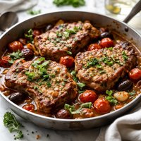 Tuscan Braised Pork Chops