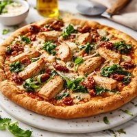 Tuscan Chicken Pizza