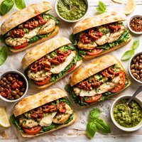 Tuscan Chicken Sandwiches