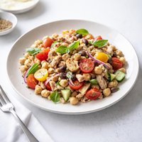 Tuscan Chickpea Tuna Salad