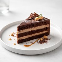 Tuscan Country Chocolate Wedding Cake