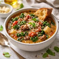 Tuscan Delight Soup Bobby Flay