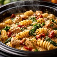 Tuscan Pasta Crock Pot