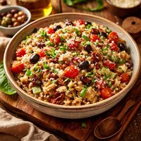Tuscan Rice Salad