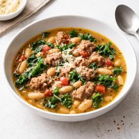 Tuscan Sausage and Bean Soup