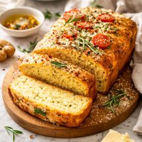 Tuscan Style Cornbread Polenta Bread