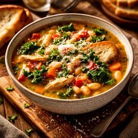 Tuscan Sun White Bean Chicken Soup Rsc