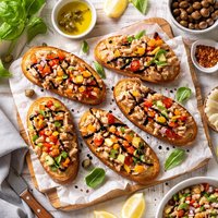 Tuscan Tuna Bruschetta