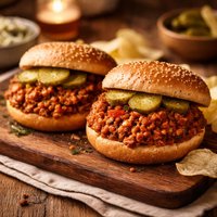 Tvp Vegan Sloppy Joes