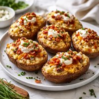 Twice Baked Ranch Potatoes