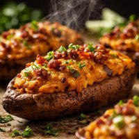 Twice Baked Sweet Potatoes