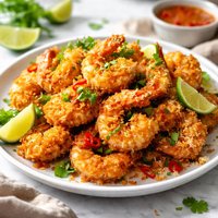 Twice Cooked Coconut Shrimp