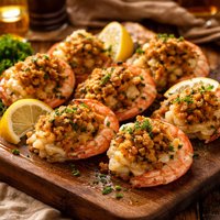 Twin Oaks Baked Stuffed Shrimp