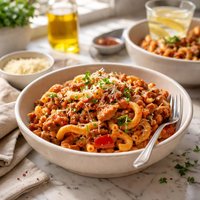 Twisted American Chop Suey