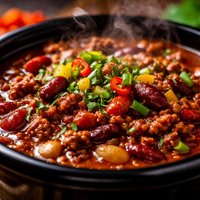Two Alarm Crock Pot Chili