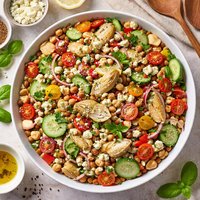 Two Bean and Artichoke Salad