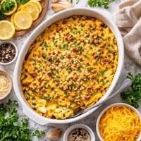 Two Cheese Squash Casserole