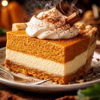 Two Layer Pumpkin Pie