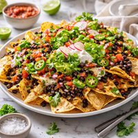 Ultimate Black Bean Nachos