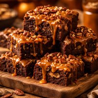 Ultimate Caramel Nut Brownie