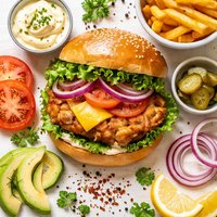 Ultimate Chicken Patty Sandwich