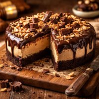 Ultimate Chocolate Peanut Butter Torte