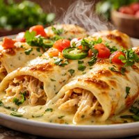 Ultimate Sour Cream Chicken Enchiladas
