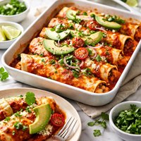 Ultimate Yummiest Ever Chicken Enchiladas