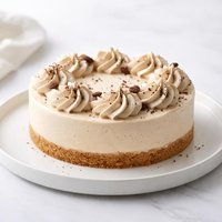 Unbaked Coffee Cream Cheesecake
