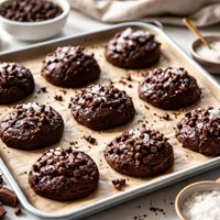Unbaked Fudge Cookies