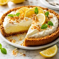 Unbelievable Lemon Coconut Pie