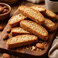 Vanilla Almond Biscotti No Sugar Added