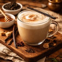 Vanilla Bean Tea Latte