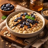 Vanilla Blueberry Oatmeal