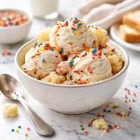 Vanilla Cake Batter Ice Cream