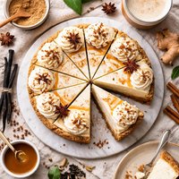 Vanilla Chai Cheesecake