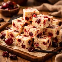 Vanilla Cherry Fudge