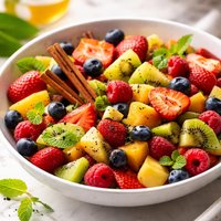 Vanilla Cinnamon Fruit Salad