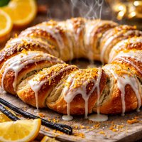 Vanilla Citrus Tea Ring