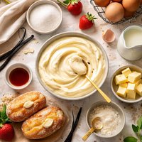 Vanilla Cream Filling for Doughnuts