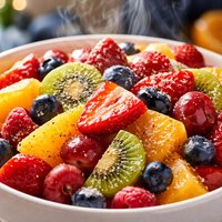 Vanilla Fruit Salad for Sixty Plus