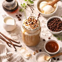 Vanilla Iced Coffee Frap Imposter