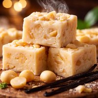 Vanilla Macadamia Nut Fudge