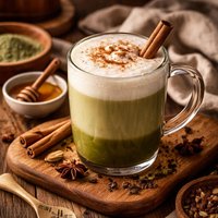 Vanilla Matcha Chai Latte Dairy Free