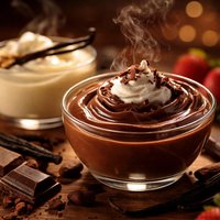 Vanilla or Chocolate Pudding