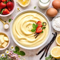 Vanilla Pastry Cream Low Fat