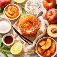Vanilla Peach Jam