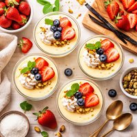 Vanilla Pudding Dessert